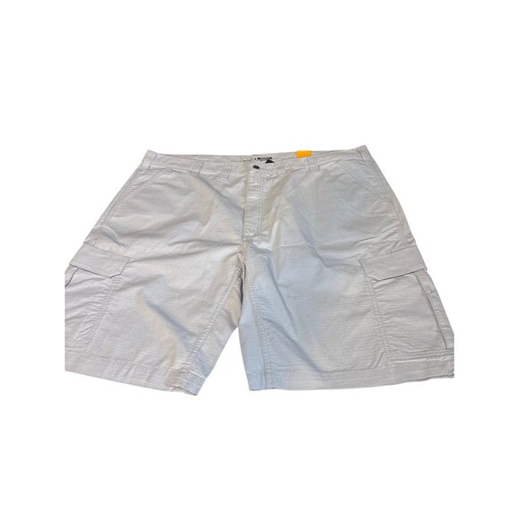 Carhartt Force NWT Relaxed Fit Ripstop Cargo Shorts Mens Size 48 Light Gray Dura - Picture 1 of 4